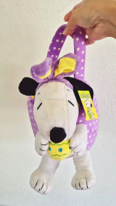 Easter bunny Snoopy basket