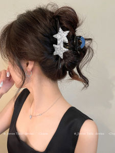 Elegant Large Size Shark Clamp Hair Clip Retro Stylish Womens Hair Accessories Fresh out Fashion Korean Style Hair Grips