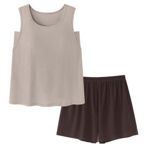 Bộ đồ ngủ nữ MiiOW làm bằng vải polyester mỏng thoáng khí thoải mái