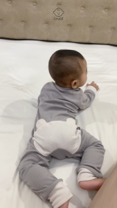 Crucil Factory Sleepsuit Zipper Polar Bear Boy and Blooms Girl