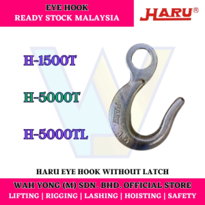 HARU EYE HOOK WITHOUT LATCH (H-1500T / H-5000T / H-5000TL)