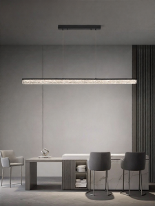 JINGYA | Modern Luxury Simple High-end Restaurant Ceiling Light Bar Bronze