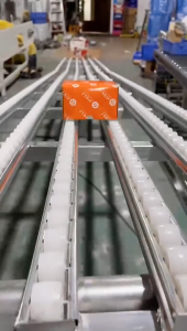 [COD] 2 meters 3 rows/4 rows/5 rows. Can be spliced ​​unloading pulley track loading and unloading roller track portable gravity conveyor unpowered roller