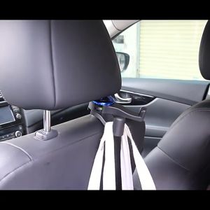 Double Dual Hook Holder: Aksesori Mobil Praktis untuk Holder Hp & Gantungan Jok