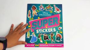 Disney Princess Super Stickers & Activity Book With Fun Puzzles Mazes & Over 150 Stickers For Kids