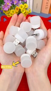 Bộ 5 Đèn LED mini chân sạc USB 5V 1W làm đèn ngủ đọc sách trang trí siêu tiện dụng