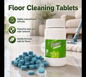 100g Floor Cleaning Tablets Toilet Effervescent Tablets Multipurpose Home Room Deodorant Remove Stain Cleaning Supplies 1pcs