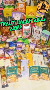 Alicafe Warung Classic Instant Coffee Drink 20 Gram 20 Sachets