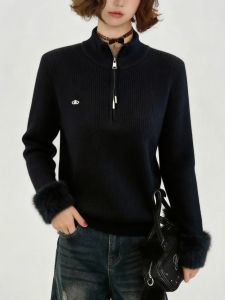 QINGNAER | Slim Stylish Versatile Womens Sweater