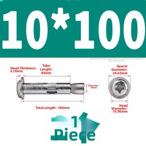 OPPU | Stainless Steel 304 Expansion Screws and Bolts Multiple Types