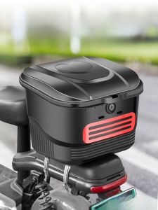 รถจักรยานไฟฟ้า กันน้ำ กล่องเก็บของ กล่องใส่หมวก รถเข็น กล่องเก็บของ ขนาดใหญ่ เครื่องมือและอุปกรณ์การเดินทาง