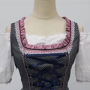 Trang phục Halloween đồng phục hầu gái Bavaria trang phục biểu diễn sân khấu Oktoberfest Đức