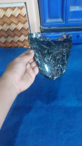 COVER PET STOP SAMBUNGAN BODY BELAKANG YAMAHA VEGA R NEW KARBON FORGED