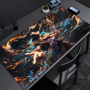 Bandai | ONE PIECE Brook Lớn Chống Trơn Trượt Mousepad Cho Văn Phòng Và Chơi Game HD Anime Để Bàn Thảm Bàn Phím Laptop Đệm Cao Su Để Bàn
