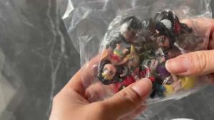 Herocross | 12 Pcs/Set Q Mini Super Hero Figures Decoration Action Figure Toys Superhero Model Capsule Toys Christmas Gifts