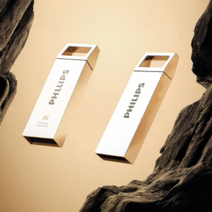 Philips | Philips Metal USB Flash Drive High Capacity for Computer Mobile Phone Car Universal Miniature Storage Device Backup Tool