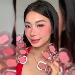 【NEW】PINKFLASH PF-F20 Mellow Radiant Blush Matte Shimmer Blush Powder Cheek High Pigment Natural