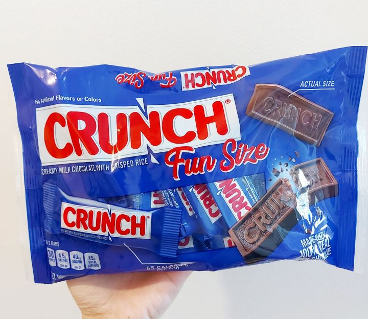 Nestle Crunch Fun Size Milk Chocolate Bars 283 4g Lazada Ph