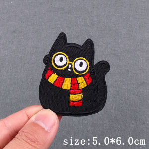 Hip Hop Animal Patch Iron On Patches For Clothing Funny Duck/Cat Embroidered Patches On Clothes Backpack Decor Badges Stickers