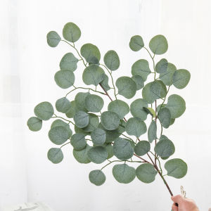 SMR | Artificial Plants Eucalyptus Leaf Vine Christmas Decoration Vase for Home Wedding Garden Rose Arch Scrapbooking Fake Flowers