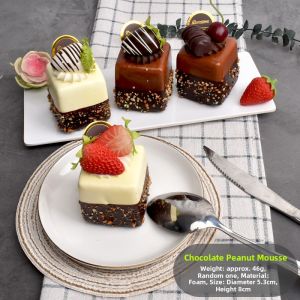 Simulated Dessert Model Fake Fruit Cake Photography Childrens Toy Squeezable Joy Bread Baking Decoration Display Props