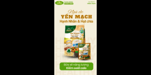 Combo 2 Túi Ngũ cốc Yến mạch Hạnh nhân & Hạt chia (ít đường) Xuân An 400g/túi