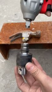 Adaptor Chuck 1/2 13mm 3/8 10mm Adaptor Impact Sambungan Jadi Bor Adaptor Converter