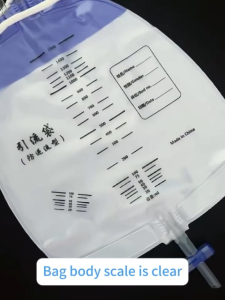 Disposable Medical Urine Drainage Collection Bag With Pagoda Connector Long Catheter Anti Reflux For Elderly Men Bedridden Home Hospital Biliary Drainage Catheter Accessory Care Supplies