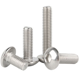 BAODEFENG | 304 Stainless Steel Hex Socket Mushroom Flat Head Screws