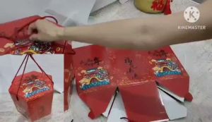 Giftbox Imlek Hexagon - Kotak Kado Chinese New Year GB235