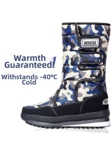 KOOZYORE | Warm Waterproof Anti-Slip Long Travel Snow Boots