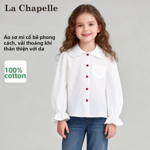 puella kids | Áo Sơ Mi Mới Cho Bé Gái Cotton Dành Cho Mùa Xuân Thu