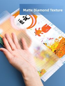 ZEEGO | Transparent Matte Self-Adhesive Book Cover A4