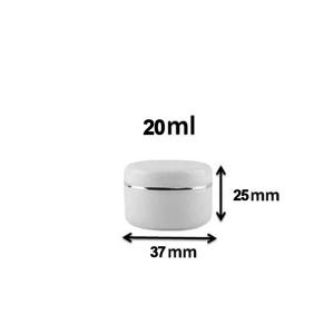 10Pcs Empty Cosmetic Containers 10g 20g 30g 50g 100g 250g Refillable Bottles Travel Face Cream Lotion Plastic Makeup Jar Pot