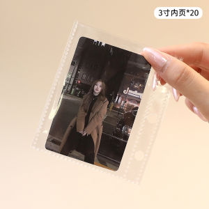 Album สามนิ้ว หน้าต่างเดียว ความสวยงาม ทรงอินส์ บันทึกการ์ดเล็ก หนังสือเก็บรักษา หนังสือเก็บรักษาแบบมีช่องว่างสำหรับดารา