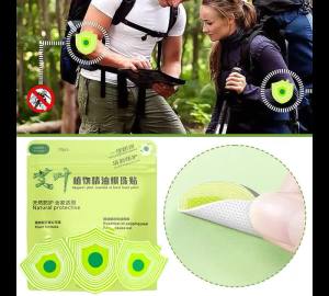 10 Pcs One Bag Plant Formula Summer Anti-Mosquito Sticker Anti Bite Patches Suitable For Adults Children At Home Outdoor