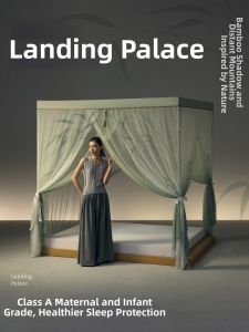 Princess Style Double Layered Bed Canopy
