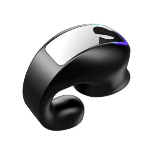 คลิปหูฟังไร้สายบลูทูธหูฟังการนำเสียงผ่านกระดูกชุดหูฟังคุณภาพสูง TWS อูริคาเลสสปอร์ตตัดเสียงรบกวนพร้อมไมโครโฟน