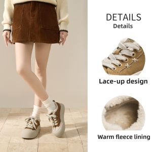 Josiny | Warm Fleece Height Increasing Shoes