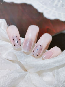 Nail Art UV Adhesive Diamond Stickers Waterproof Bright Shiny Ice Transparent Gel Cured Long Lasting Beauty Tools Nail Patches