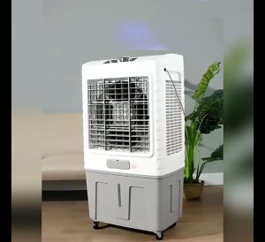 100L พัดลมไอระเหยเคลื่อนที่ Air-conditioning fan พัดลมไอเย็น พัดลมไอน้ำ พัดลมปรับอากาศ พัดลมไอเย็น 60 ลิตร เคลื่อนปรับอากาศเคลื่อนที่ 20 เมต ระยะการจ่ายอากาศ 3 ตัวเลือกปริมาณลม 8000 ปริมาณลมขนาดใหญ่ พัดลมมัลติฟังก์ชั่น การกระจายลมในมุมกว้าง พัดลม