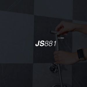 VONE Jet Shower Toilet Bidet Kamar Mandi Stainless Hitam JS-881 ( VONE LITE )