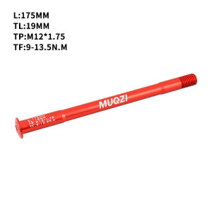 Bộ Chuyển Đổi Trục Xe Đạp MUQZI M12x1.75 Bằng Hợp Kim Nhôm Nhiều Chiều Dài Khác Nhau Dành Cho Moay-ơ Xe Đạp 122/166/171/175/180/192mm