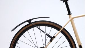 【มาถึงใน 3 วัน】ROCKBROS Bicycle Mudguard Quick Release Adjustable Lightweight Bike Fender Removable Toughness 700C Road Bike Tire Fender