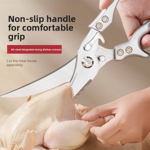 CMGF | Titanium Steel Kitchen Scissors for Cutting Poultry Bones Food Grade
