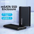 Linstorage | External mSATA to USB 3.1 SSD Enclosure Type-C. 
