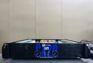 KYTAS CA20 Dual Channel Power Amplifier 1500W 8 Ohms with 44 Japanese Transistors for DJ Live KTV