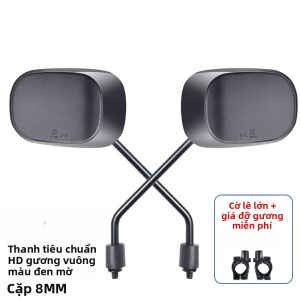 Gương Chiếu Hậu Xe Đạp Điện Vuông Độ Nét Cao Gương Phản Chiếu Đa Năng Cho Xe Đạp Điện Yadea Aima Tiansheng Green Source