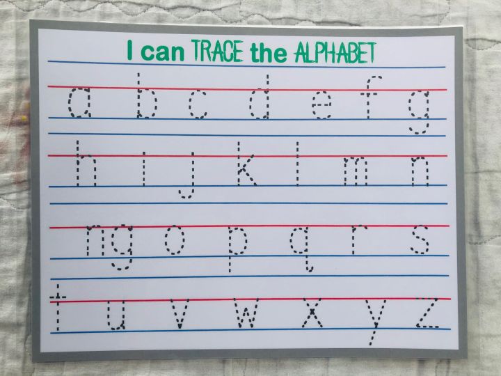 LAMINATED LOWERCASE ALPHABET | Lazada PH