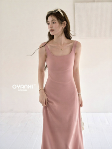 OUYANGXI | Đầm Nẹp Eo Mùa Hè